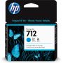 HP 712 29-ml Cyan DesignJet Ink Cartridge - 3ED67A