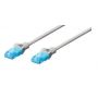 EWENT Cabo de rede Cable CAT 5e U/UTP 1.0m cinza - IM1146