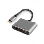 EWENT USB Type C HDMI 4K & VGA Dual Monitor Graphic Adapter - EW9700