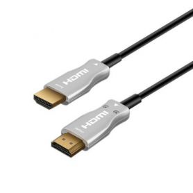 EWENT AOC Hybrid Fiber HDMI 2.0 4K 60Hz HDR, M/M, black, 30m - EC1357