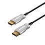 EWENT AOC Hybrid Fiber HDMI 2.0 4K 60Hz HDR, M/M, black, 30m - EC1357