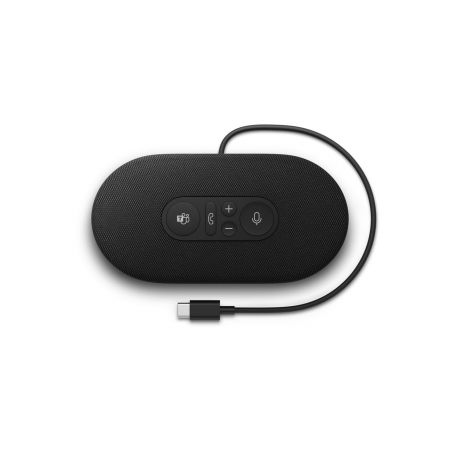 Coluna de som USB-C Black - ideal para reuniões do Microsoft Teams, chamadas nítidas e fiáveis - 8L2-00005