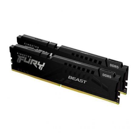 Kingston ValueRAM 32GB 4800MHz DDR5 CL38 DIMM (Kit of 2) FURY Beast Black - KF548C38BBK2-32