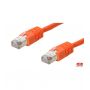 PATCH CORD CAT5E RJ45 0,5m Laranja