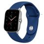 BRACELETE SMART-WATCH UNIV.COOL 22mm BORRACHA AZUL