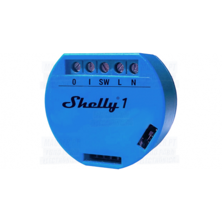 MÓDULO SHELLY 1 RELAY SWITCH 16A WI-FI