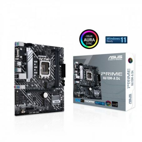 BOARD ASUS PRIME H610M-A LGA1700, 2DDR4 mATX LAN