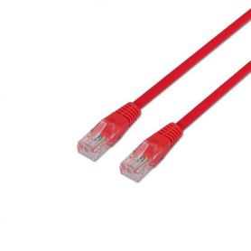 PATCH CORD CAT5E RJ45 1m Vermelho