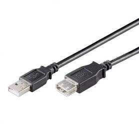 EWENT Cabo USB 2.0 Extension Cable A to A M/F, AWG30, 1.8 m - EC1066