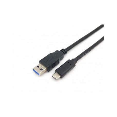 Equip USB 3.2 Gen 1 C to Cable, M/M, 2.0m, 5G transfer, 3A, Black - 128344