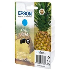 Epson Singlepack Cyan 604 Ink - C13T10G24020