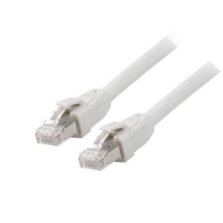 Equip Cat 8.1 S/FTP (PIMF) Patch Cable,  LSOH, Grey color , 2.0M  - 608011