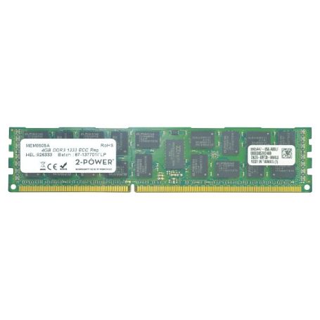 Memory DIMM 2-Power - 4GB DDR3 1333MHz ECC RDIMM 2P-89Y9225