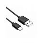 USB-A to USB-C Cable 1M Black