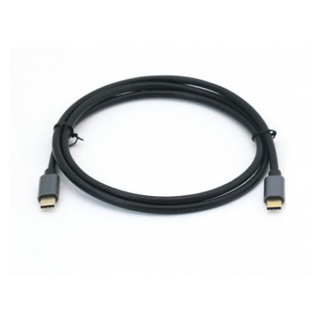 Equip USB 3.2 Gen 2 C to C Cable , M/M, 1.0m, 10G transfer, 5A(100W), Black - 128354