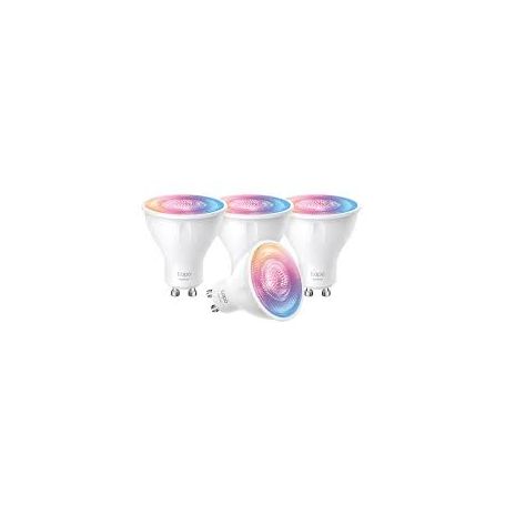 TP-Link Smart Wi-Fi Spotlight, Dimmable - 2.4 GHz, 220–240 V, 50/60 Hz, 350 lm, 3.7 W, 2,200 K~6,500K, 16 Million Colors