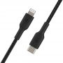 Lightning to USB-A Cable Braid 2M Black