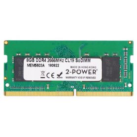 Memory soDIMM 2-Power - 8GB DDR4 2666MHz CL19 SoDIMM 2P-932817-971