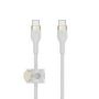 USB-A to USB-C Cable Braided 3M White