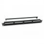 Equip Cat.6 Patch Panel 24-Port 19 Inch 1U, black, unshielded - 135426