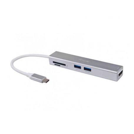 Equip USB-C 5 in 1 Multifunctional Adapter - 133480