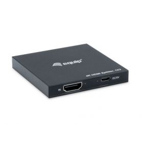 Equip Ultra Slim 2-Port HDMI Splitter, USB powered - 332715