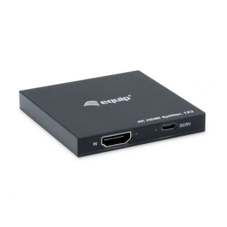 Equip Ultra Slim 2-Port HDMI Splitter, USB powered - 332715