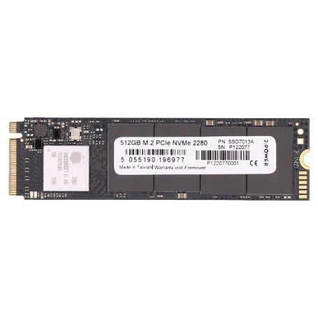 Storage SSD 2-Power M.2 - 512GB M.2 PCIe NVMe 2280 2P-02HM075