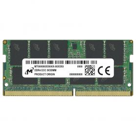 Micron - DDR4 - módulo - 8 GB - SO DIMM 260-pinos - 3200 MHz / PC4-25600 - CL22 - ECC