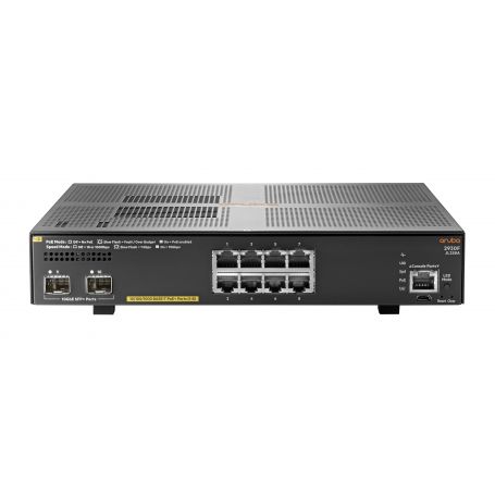 HPE Aruba Aruba 2930F 8G PoE+ 2SFP+ Switch - JL258A-ABB