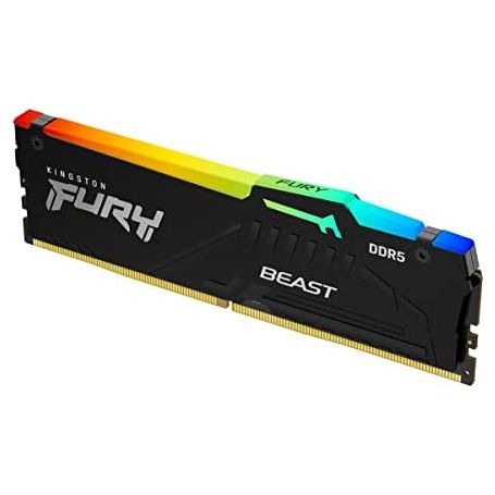 Kingston ValueRAM 8GB 6000MT/s DDR5 CL36 DIMM FURY Beast RGB EXPO - KF560C36BBEA-8