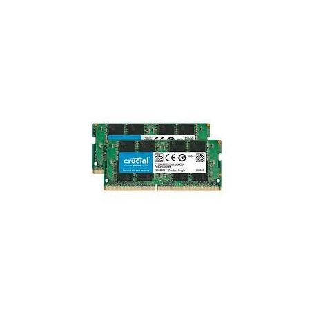 Crucial 16GB Kit 8GBx2 DDR4-3200 SODIMM