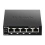 D-link 5-Port 10/100Mbps with one PoE Port (port 1)Desktop Switch - DES-1005P/E