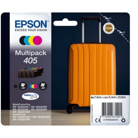 Epson Multipack 4-colours 405 DURABrite Ultra Ink - C13T05G64020