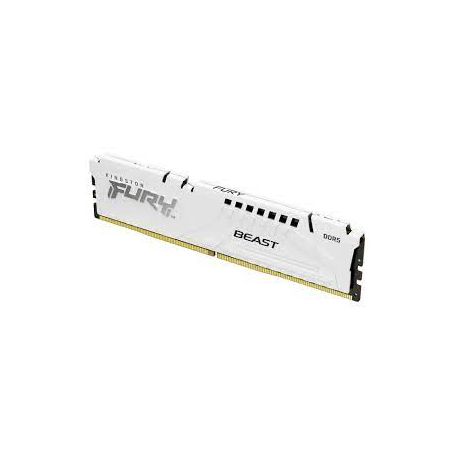 Kingston ValueRAM 16GB 5200MT/s DDR5 CL40 DIMM FURY Beast White XMP - KF552C40BW-16