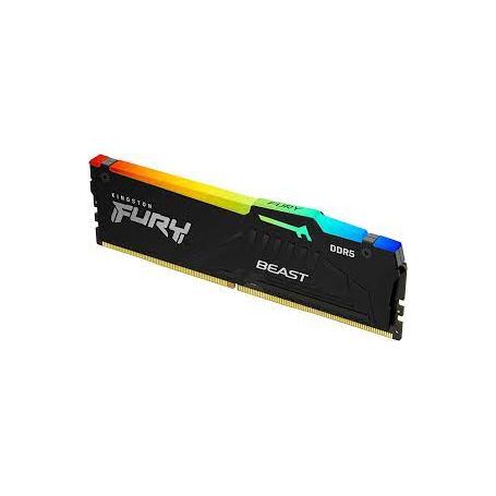 Kingston ValueRAM 16GB 5600MT/s DDR5 CL36 DIMM FURY Beast RGB - KF556C36BBEA-16