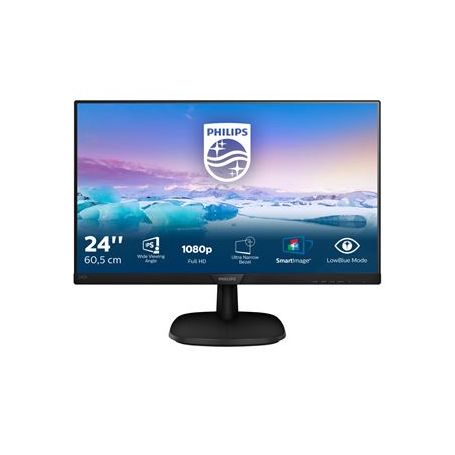 MONITOR PHILIPS LED 23.8'' -  243V7QDAB/00 FHD HDMI