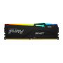 Kingston ValueRAM 16GB 5600MT/s DDR5 CL40 DIMM FURY Beast White RGB XMP - KF556C40BWA-16