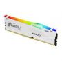 Kingston ValueRAM 16GB 5600MT/s DDR5 CL36 DIMM FURY Beast White RGB EXPO - KF556C36BWEA-16