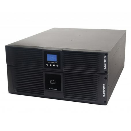 UPS Salicru SLC-1500-TWIN RT3 - BASE B1 + 1 EXTENSÃO - 1500VA, On-Line DB - 22 Minutos (75% Carga) - 6B4AA000005+1x6B4BT000002